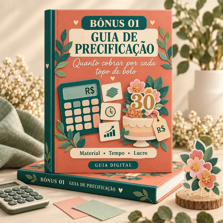 Guia de Precificação: Quanto Cobrar por Cada Topo de Bolo