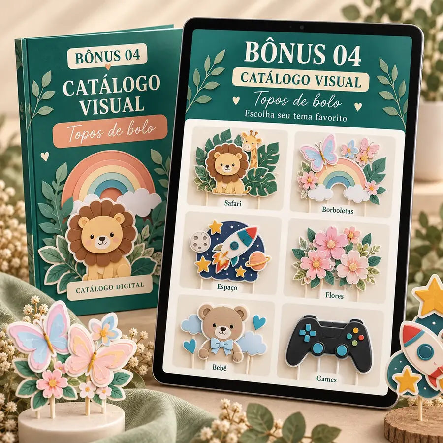 Catálogo Visual Pronto para Mostrar às Clientes